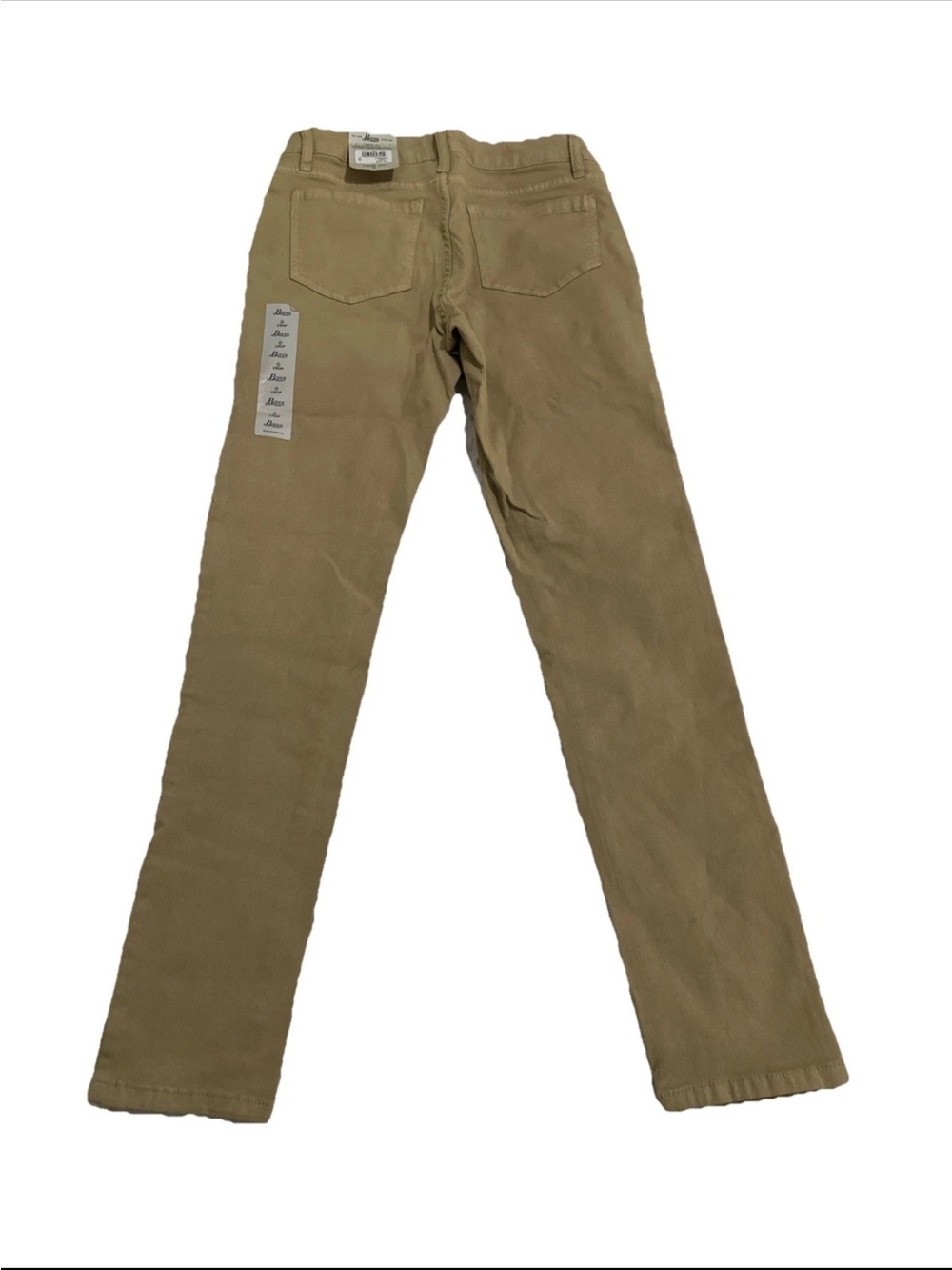 G.H. Bass & Co Crop Fit Pant Women's Size 0 Khaki MSRP $59 Stretch NEW